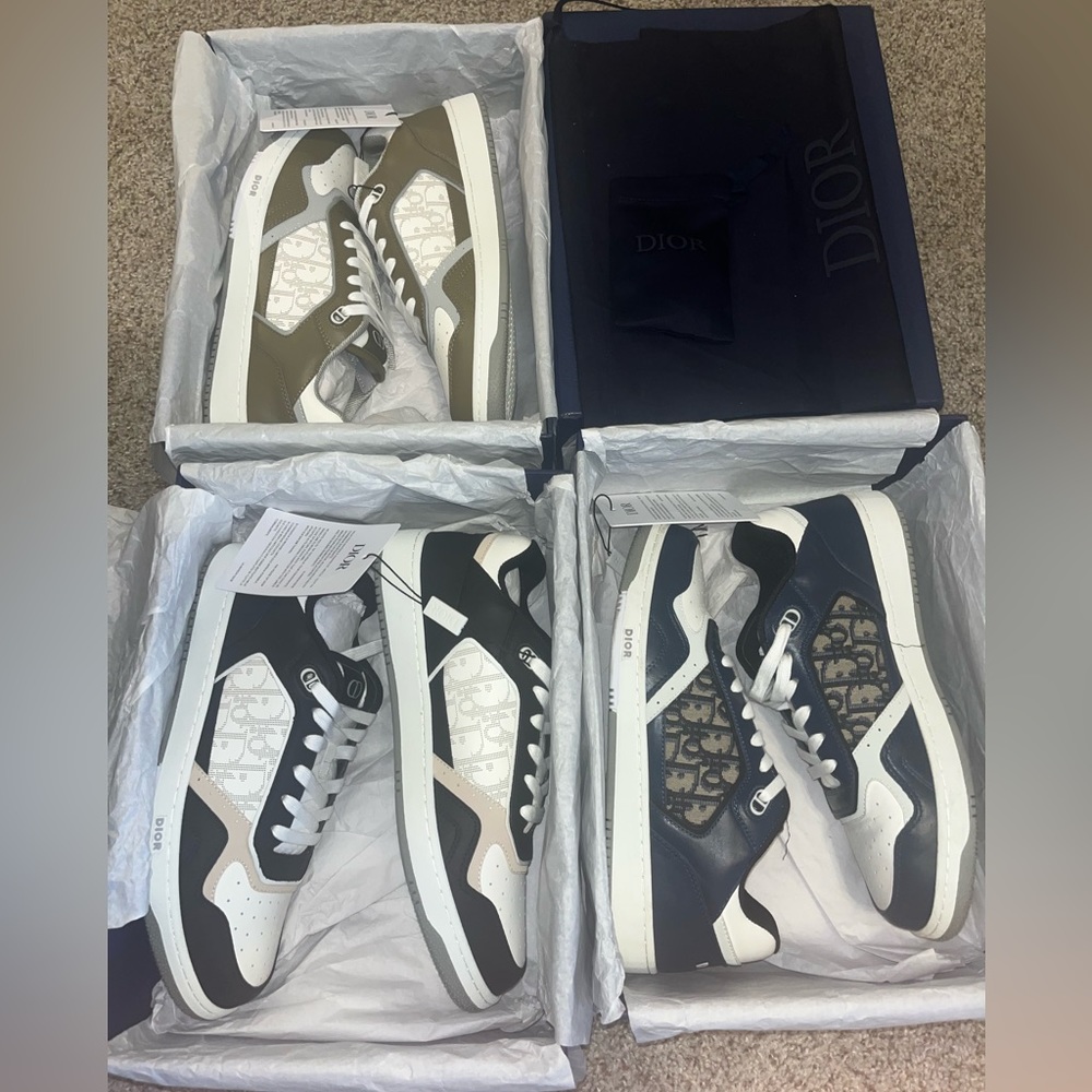 DIOR B27 LOW TOP SNEAKERS